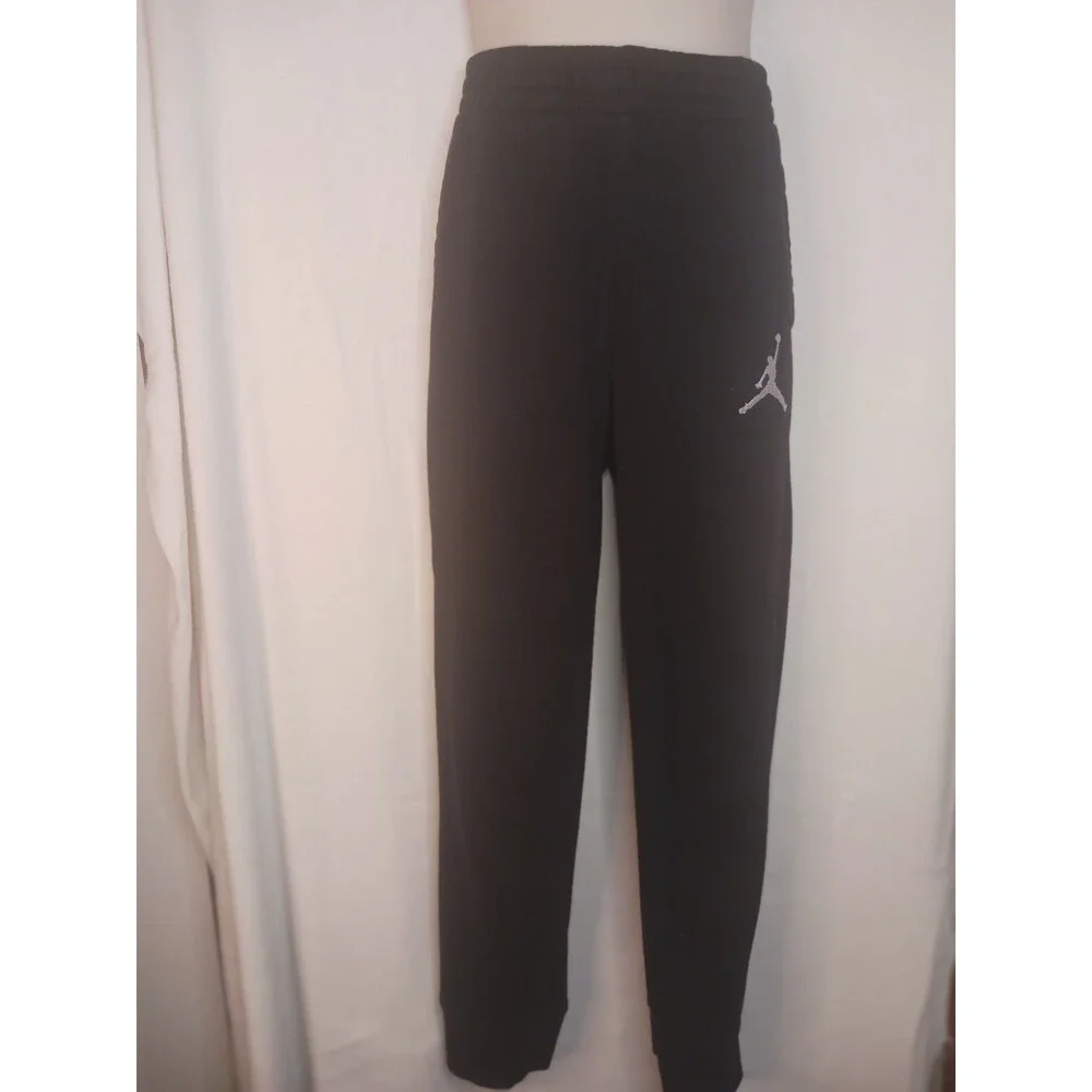 Nike Air Jordan Jogger Sweatpants Black Jumpman Logo Size S